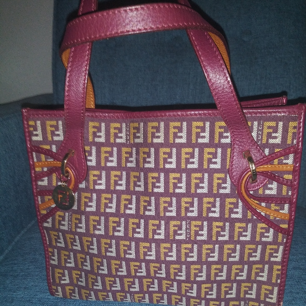 FENDI Zucchino HANDBAG